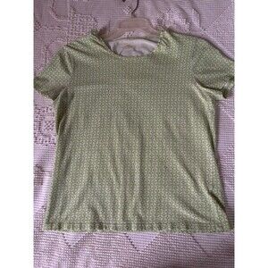 No Label Size Large 38” Bust 22” Length Women’s Pullover Blouse Cotton/Spandex